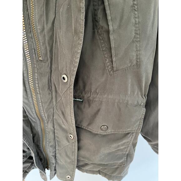 Weatherproof Vintage Men L Jacket Heavy Quilted Lining Utility Outdoors Workwear - Picture 6 of 7